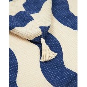 Nobodinoz - Poncho da Bagno Portofino - Cotone Bio - Taglia: 1-3 anni, Colori Nobodinoz: Blue