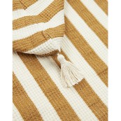 Nobodinoz - Poncho da Bagno Portofino - Cotone Bio - Taglia: 1-3 anni, Colori Nobodinoz: Honey Stripes