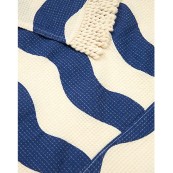 Nobodinoz - Telo Asciugamano mare Portofino - 84x150 cm - 100% Cotone Biologico - Colori Nobodinoz: Blue