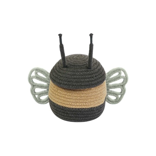 Lorena Canals - Cesto Portaoggetti - Baby Bee - 100% Cotone - 15x15cm