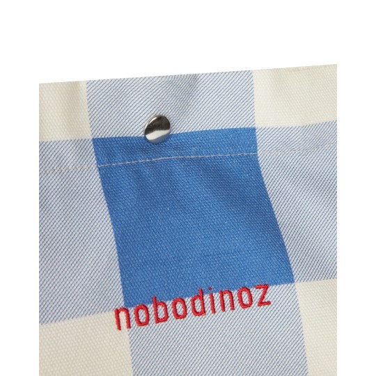 Nobodinoz - Borsa Maxi Portofino - 45x37x21 cm - Cotone organico - Colori Nobodinoz: Blue