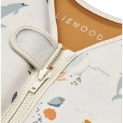 Liewood - Giacca Salvagente per Bambini - Da 11 a 15kg - Colore Liewood: Sea Creature / Sandy
