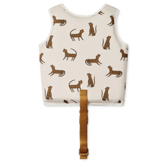 Liewood - Giacca Salvagente per Bambini - Da 11 a 15kg - Colore Liewood: Leopard Sandy