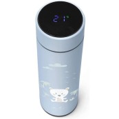 Nuvita - Thermos liquidi Digitale - con indicatore di temperatura - Colore: Azzurro