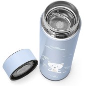 Nuvita - Thermos liquidi Digitale - con indicatore di temperatura - Colore: Azzurro