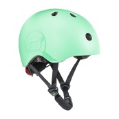 Scoot & Ride - Casco con chiusura magnetica - Taglia: S-M (51-55cm), Colore: Kiwi