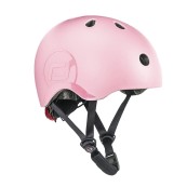 Scoot & Ride - Casco con chiusura magnetica - Taglia: S-M (51-55cm), Colore: Rosa