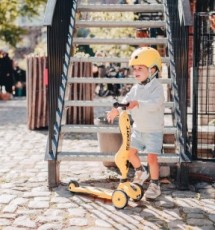 Scoot & Ride - Set Monopattino 2 in 1 Highwaykick 1 + Casco