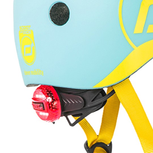 Scoot & Ride - Casco con chiusura magnetica - Taglia: XXS-S (45-51cm), Colore: Blueberry