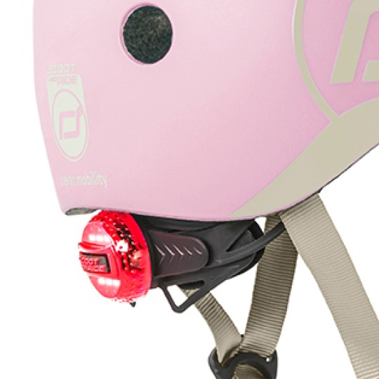 Scoot & Ride - Casco con chiusura magnetica - Taglia: XXS-S (45-51cm), Colore: Rosa