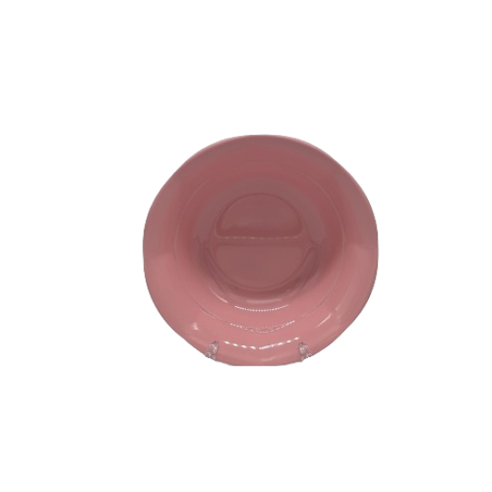 Rice - Piatto fondo in melamina - Colore: Rosa Chiaro