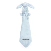 Jellycat - Doudou Coniglio con copertina - Colore: Blu