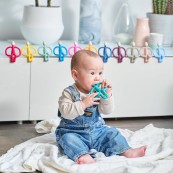 Matchstick Monkey - Massaggiagengive scimietta in silicone - Colore: Verde