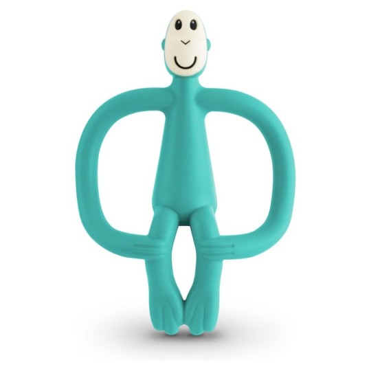 Matchstick Monkey - Massaggiagengive scimietta in silicone - Colore: Verde