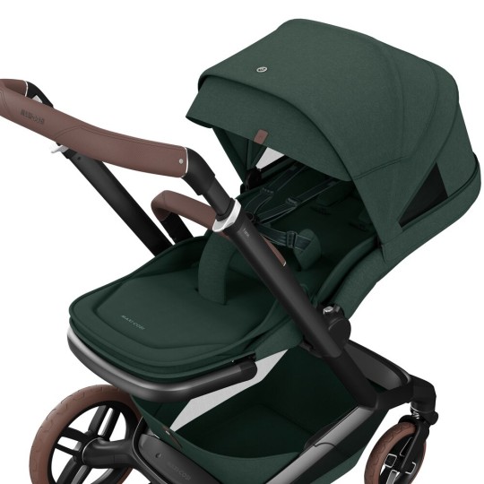 Maxi Cosi - Duo Fame passeggino e navicella - Massimo comfort per bambini e genitori - Colore Maxi - Cosi: Twillic Green