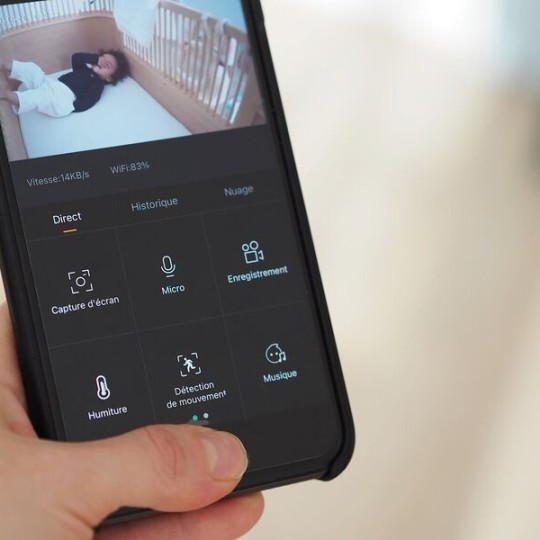 Beaba - Baby Monitor con video camera rotante Zen Premium