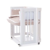 Alondra - Kit co-sleeping culla Crea 55x70 cm - Versione Alondra: Crea Uno/Tre Bianca