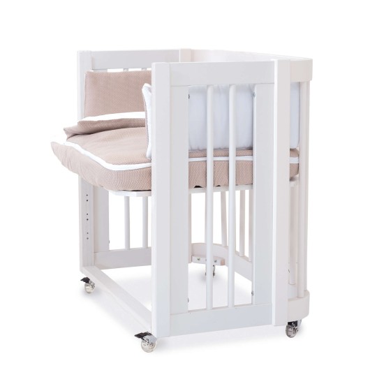 Alondra - Kit co-sleeping culla Crea 55x70 cm - Versione Alondra: Crea Uno/Tre Bianca