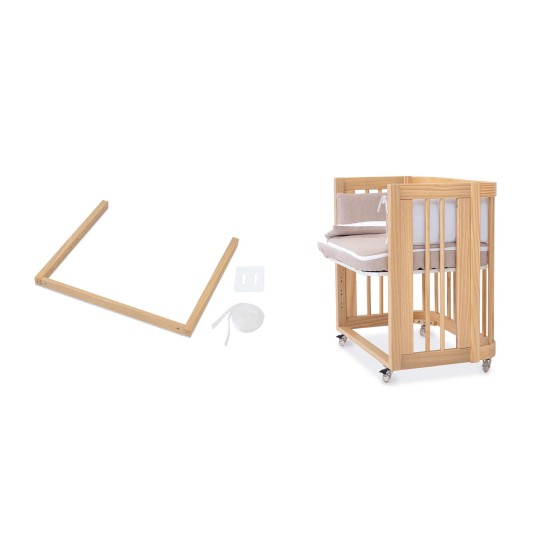 Alondra - Kit co-sleeping culla Crea 55x70 cm - Versione Alondra: Crea Uno/Tre Nomad