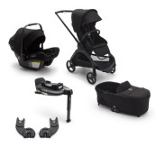 Bugaboo - Passeggino Trio Dragonfly completo - con base rotante e ovetto