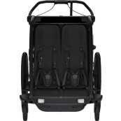 Thule - Rimorchio multi sportivo Thule Sport 2 - Colore Thule: Black, Versione Thule: Doppio