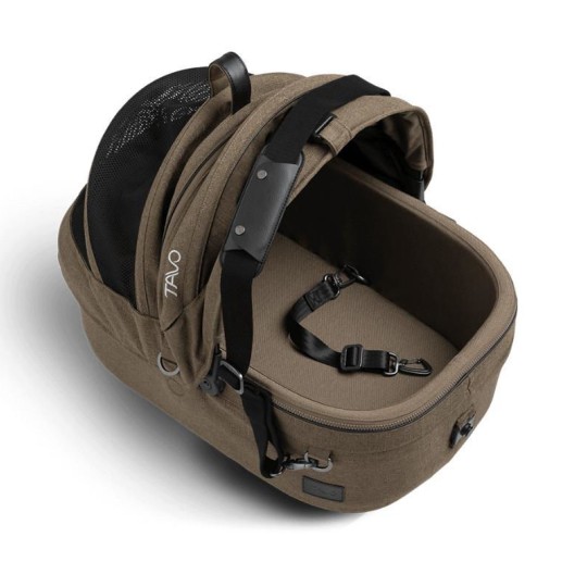 Tavo Pets - Seggiolino auto per animali Maeve - Versione Tavo Pets: Small Flex - Fino a 12kg, Colore Tavo Pets: Brindle