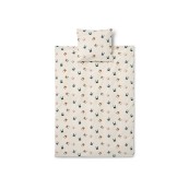 Liewood - Set Copripiumino e Federa Ingeborg - 100x135 cm - 100% Cotone biologico - Colore Liewood: Bunny / Sandy