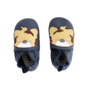 Bobux - Scarpina Soft Sole Tg. XL - La cosa migliore dopo i piedi scalzi! - Colore Bobux: Leopardo Navy