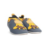 Bobux - Scarpina Soft Sole Tg. XL - La cosa migliore dopo i piedi scalzi! - Colore Bobux: Giraffa Navy