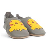 Bobux - Scarpina Soft Sole Tg. L - La cosa migliore dopo i piedi scalzi! - Colore Bobux: Tigre Grigia