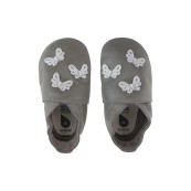 Bobux - Scarpina Soft Sole Tg. 2XL - La cosa migliore dopo i piedi scalzi! - Colore Bobux: Farfalla Grey