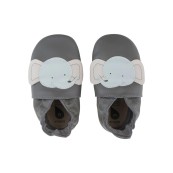 Bobux - Scarpina Soft Sole Tg. 4XL - La cosa migliore dopo i piedi scalzi! - Colore Bobux: Elefante Grigio