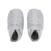 Bobux - Scarpina Soft Sole Tg. XL - La cosa migliore dopo i piedi scalzi! - Colore Bobux: Coniglio Grigio