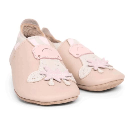 Bobux - Scarpina Soft Sole Tg. 4XL - La cosa migliore dopo i piedi scalzi! - Colore Bobux: Giraffa Beige