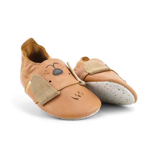 Bobux - Scarpina Soft Sole Tg. 3XL - La cosa migliore dopo i piedi scalzi! - Colore Bobux: Little Pup Caramel