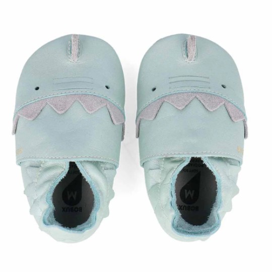 Bobux - Scarpina Soft Sole Tg. XL - La cosa migliore dopo i piedi scalzi! - Colore Bobux: Fin Aqua