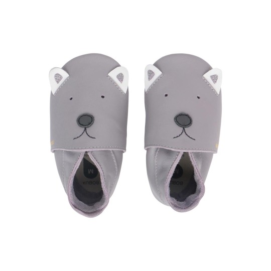 Bobux - Scarpina Soft Sole Tg. 3XL - La cosa migliore dopo i piedi scalzi! - Colore Bobux: Lupo grigio