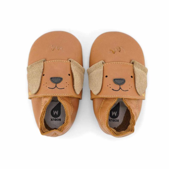 Bobux - Scarpina Soft Sole Tg. 3XL - La cosa migliore dopo i piedi scalzi! - Colore Bobux: Little Pup Caramel