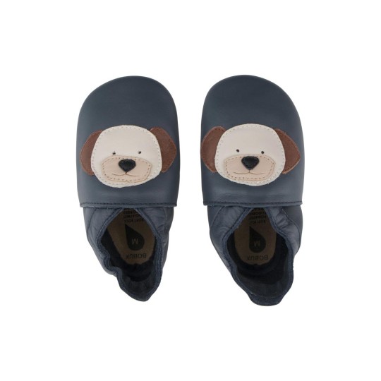 Bobux - Scarpina Soft Sole Tg. 5XL - La cosa migliore dopo i piedi scalzi! - Colore Bobux: Cane Blu