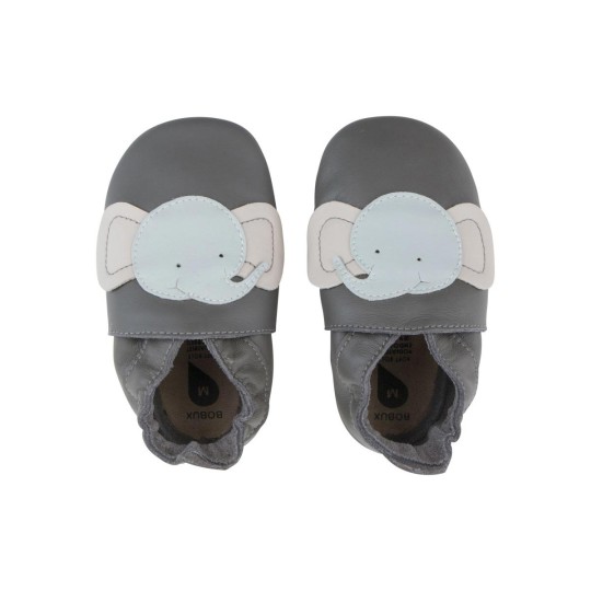 Bobux - Scarpina Soft Sole Tg. 4XL - La cosa migliore dopo i piedi scalzi! - Colore Bobux: Elefante Grigio