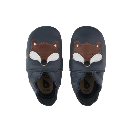 Bobux - Scarpina Soft Sole Tg. 5XL - La cosa migliore dopo i piedi scalzi! - Colore Bobux: Volpe Blu