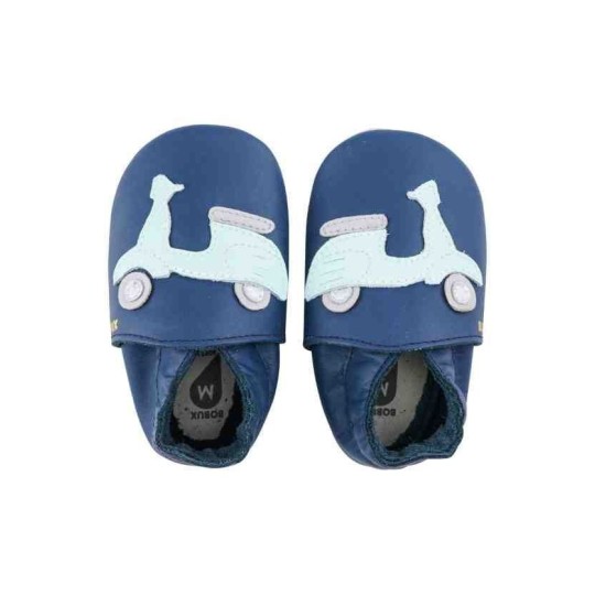 Bobux - Scarpina Soft Sole Tg. L - La cosa migliore dopo i piedi scalzi! - Colore Bobux: Scooter Navy