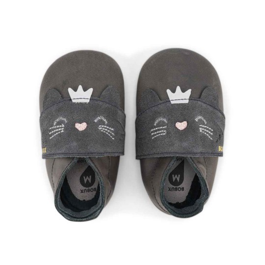 Bobux - Scarpina Soft Sole Tg. XL - La cosa migliore dopo i piedi scalzi! - Colore Bobux: Whiskers Charcoal