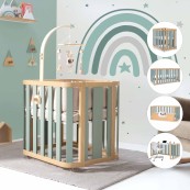 Alondra - Lettino evolutivo Crea Tre Plus - Culla, Lettino, Letto e Scrivania