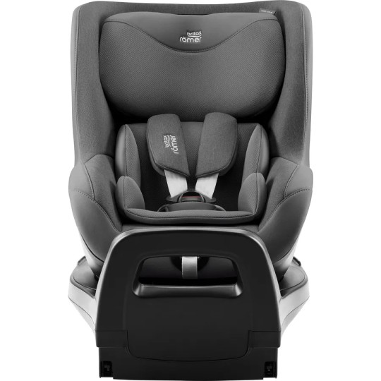 Britax Roemer - Seggiolino Auto DualFix Pro M i-Size - Da 61 a 105cm - Colori Britax Roemer: Mineral Grey | Style