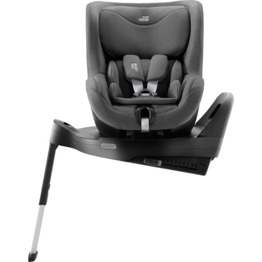 Britax Roemer - Seggiolino Auto DualFix Pro M i-Size - Da 61 a 105cm - Colori Britax Roemer: Mineral Grey | Style