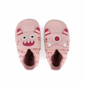 Bobux - Scarpina Soft Sole Tg. M - La cosa migliore dopo i piedi scalzi! - Colore Bobux: Binjau Blossom + Very Berry