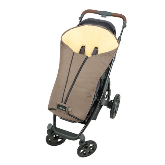 Baby Nest - Sacco per passeggino Henry - con vello d'agnello - Colori Baby Nest: Sweet Chocolate