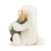 Jellycat - Peluche morbido Coniglio con albero di Natale