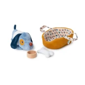 Lilliputiens - Gioco peluche Jules il cane e il suo cestino